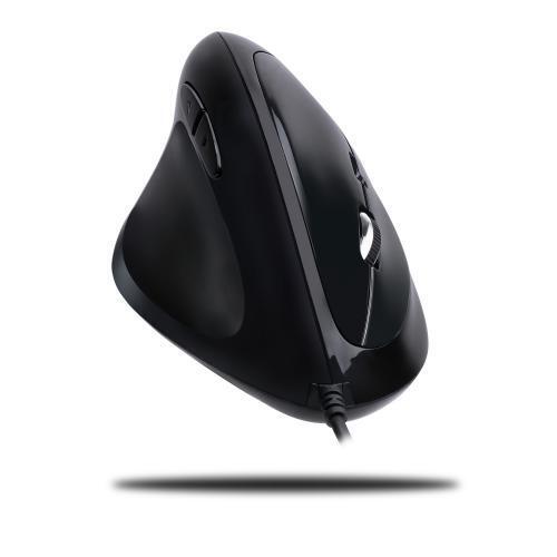 Open Box: Adesso Imouse E7 - Ergonomic Mouse for Left Hand, with Cable, Programm