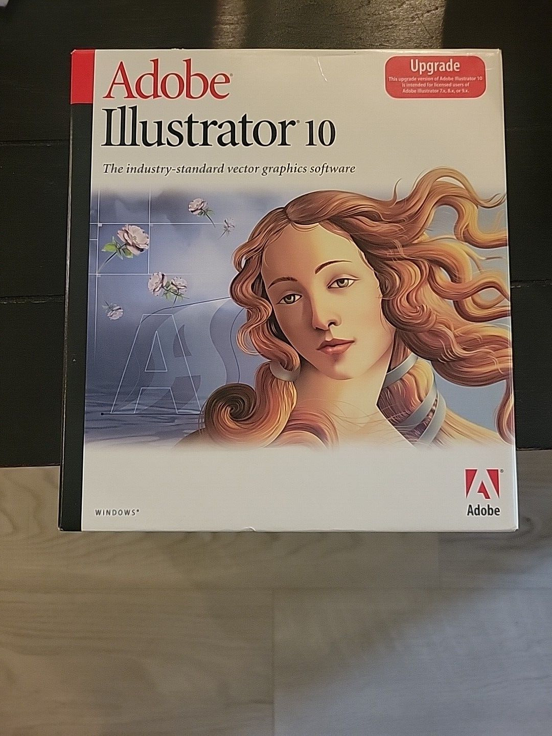 Adobe Illustrator 10 Windows Upgrade with Serial Number