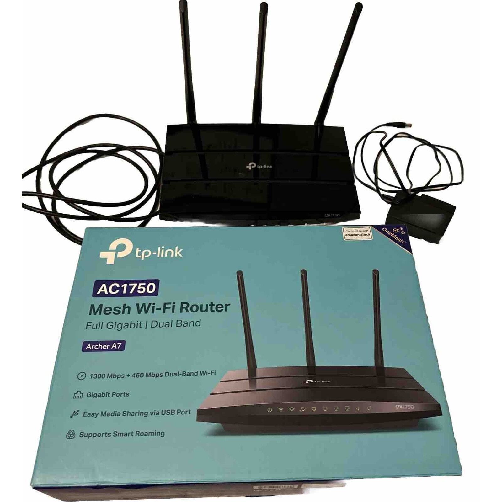 TP-Link AC1750 Archer A7 Wireless Dual Band Gigabit Router