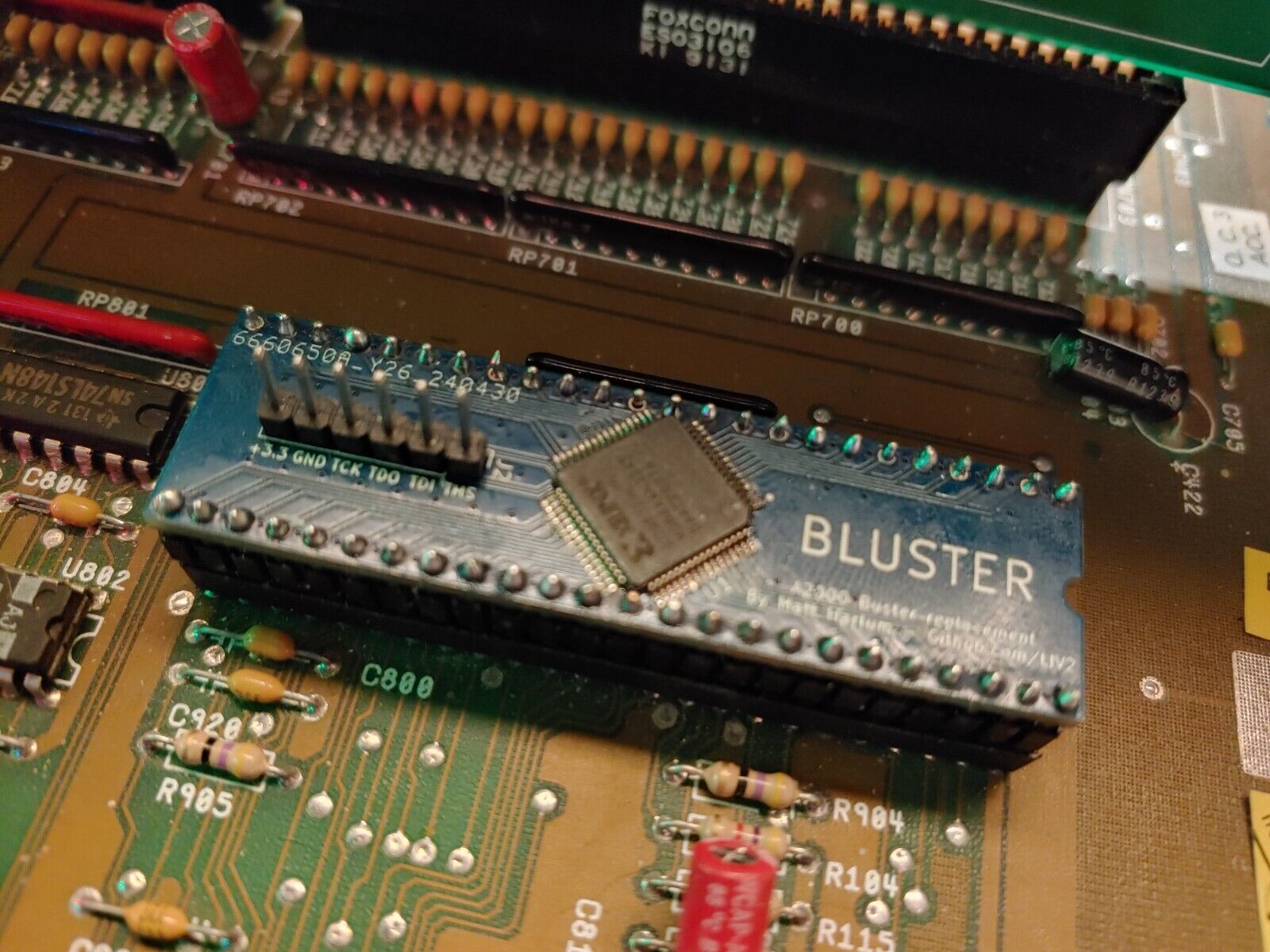 Bluster CPLD Amiga Buster replacement