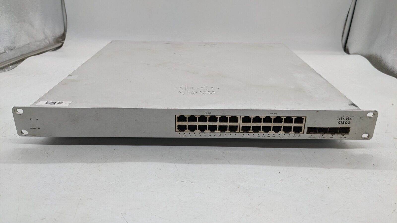 Cisco MS320-24P-HW Meraki MS320-24P-HW Cloud Managed 24x Gb PoE+ Switch