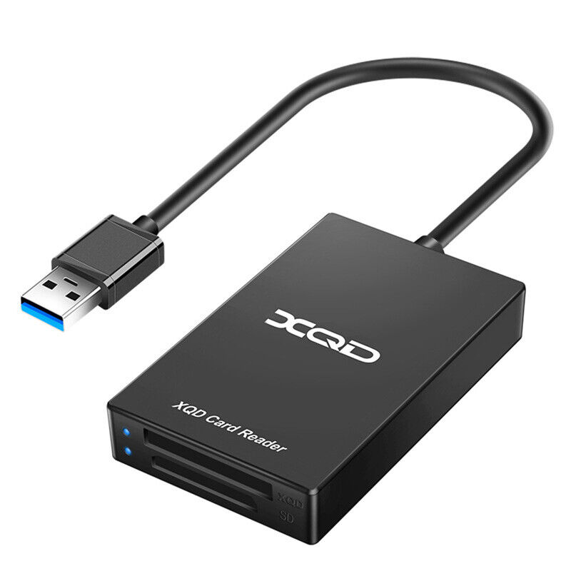 XQD Card Reader USB 3.0 XQD/SD Card Reader Dual Slot Memory Card Reader 5Gpbs SP