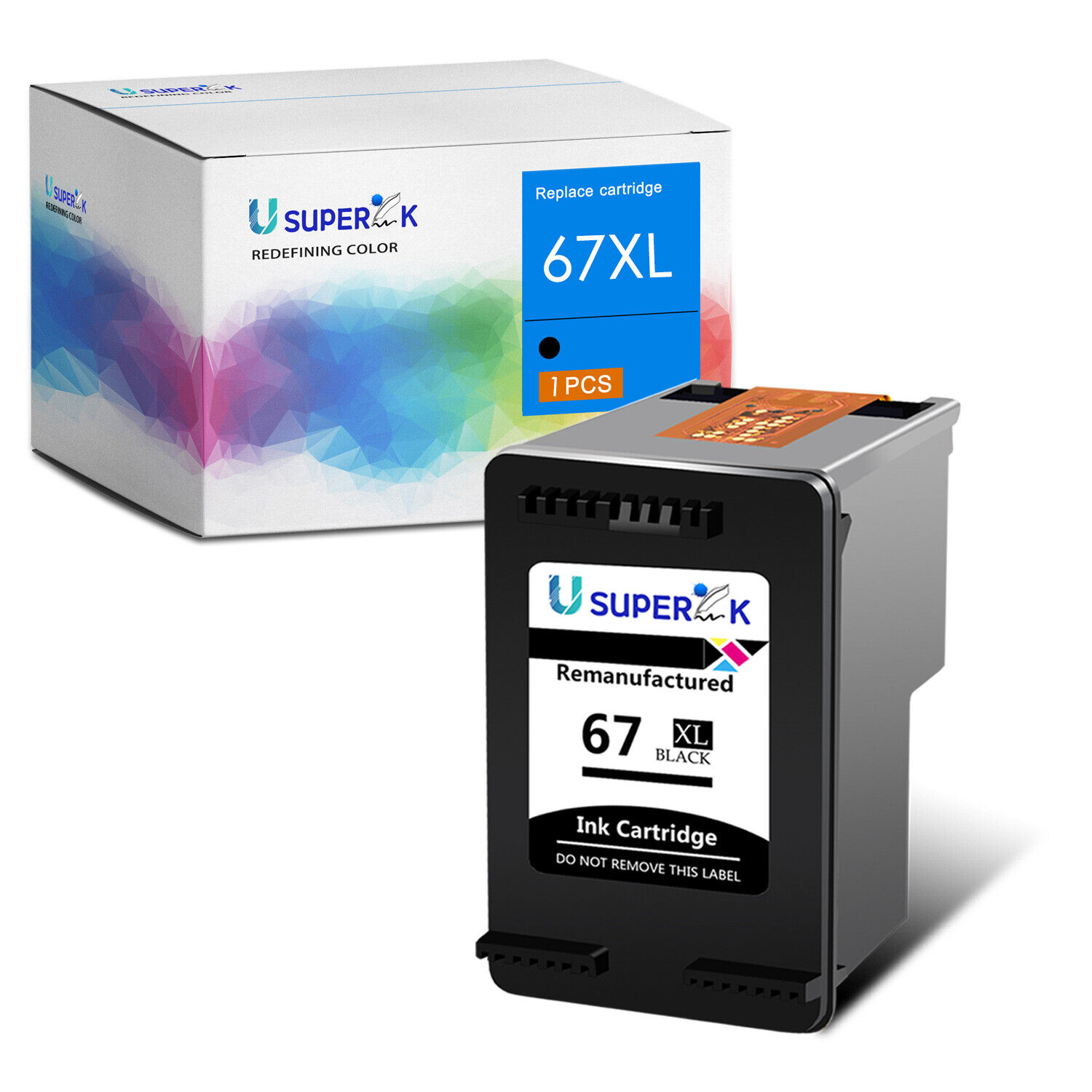 Compatible with 67XL HP DeskJet 1255 2722 2732 2752 2755 Generic Ink Cartridge