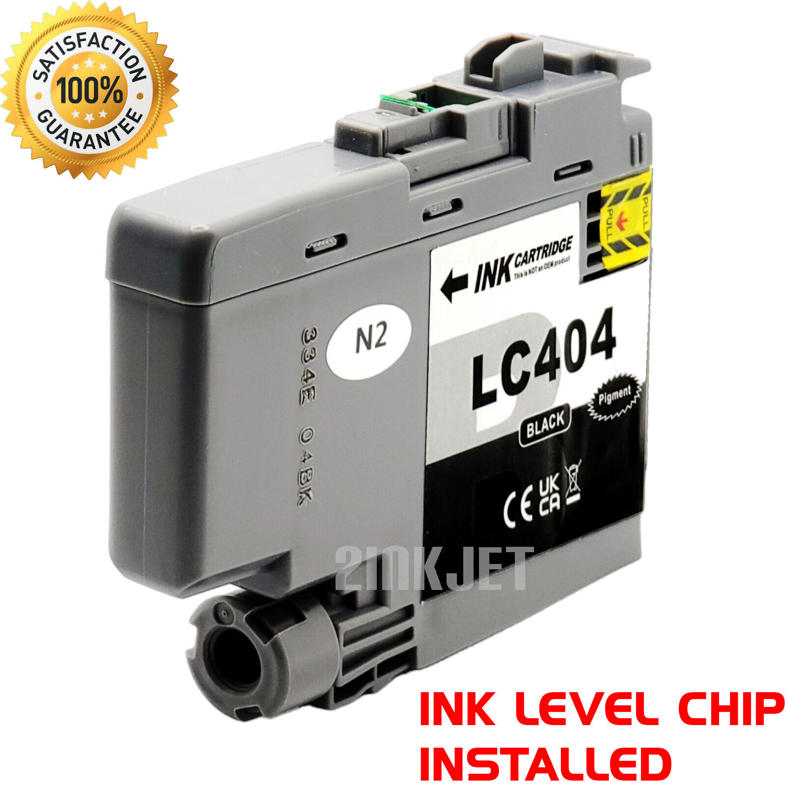 LC404 Black Ink Cartridges for Brother DCP-J1200 MFC-J1205W MFC-J1215W LC-404