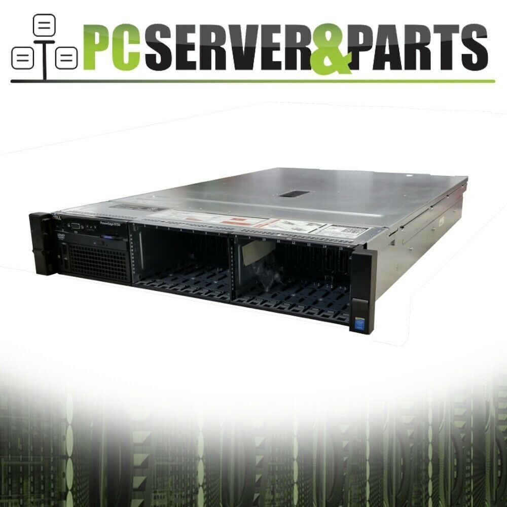 Dell R730 16B SFF Server 16-Core 2.6GHz E5-2640 v3 64GB RAM H730 No HDDs