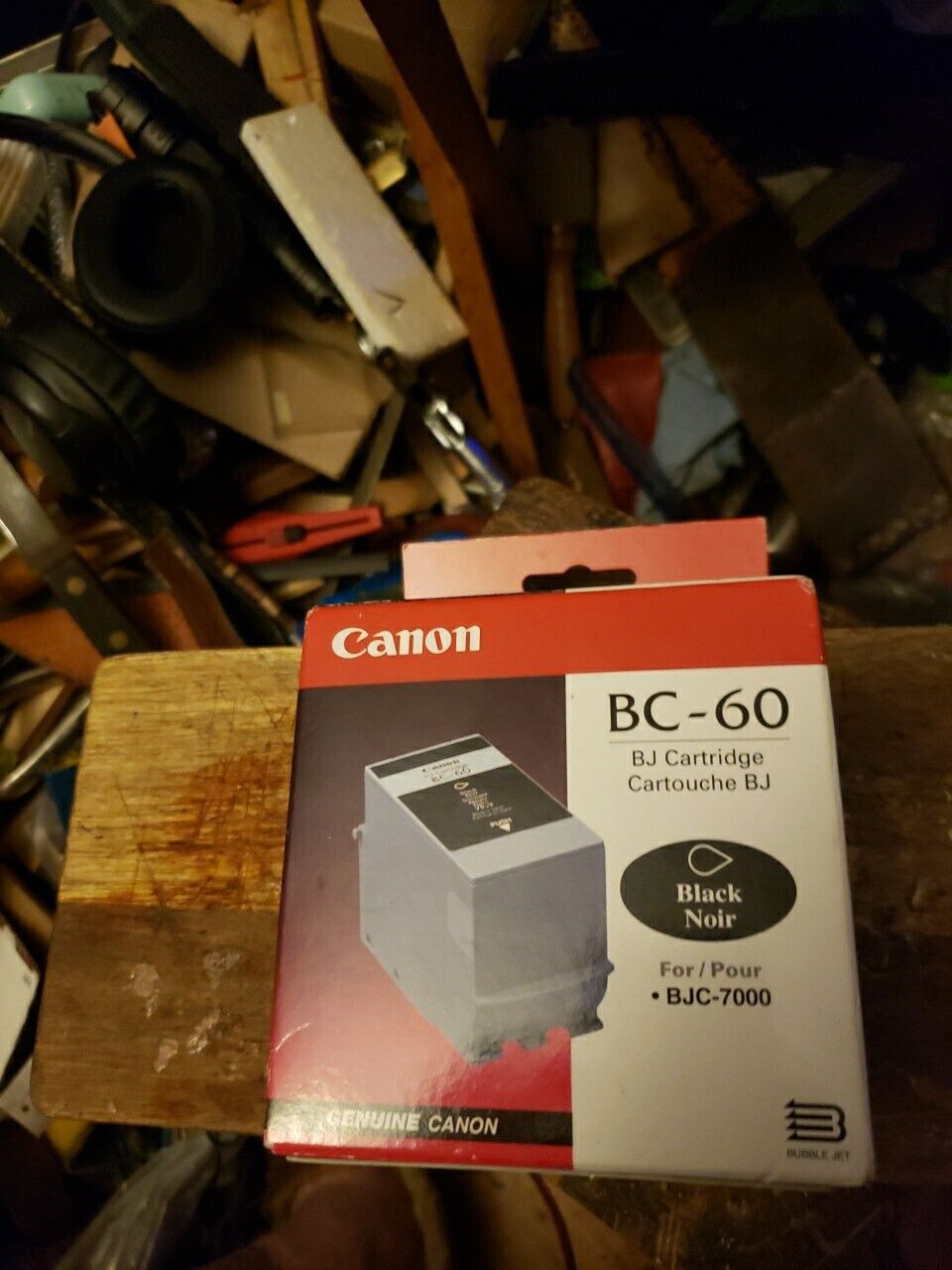 Canon BC-60 Black Ink Cartridge Sealed In Package BJC-7000