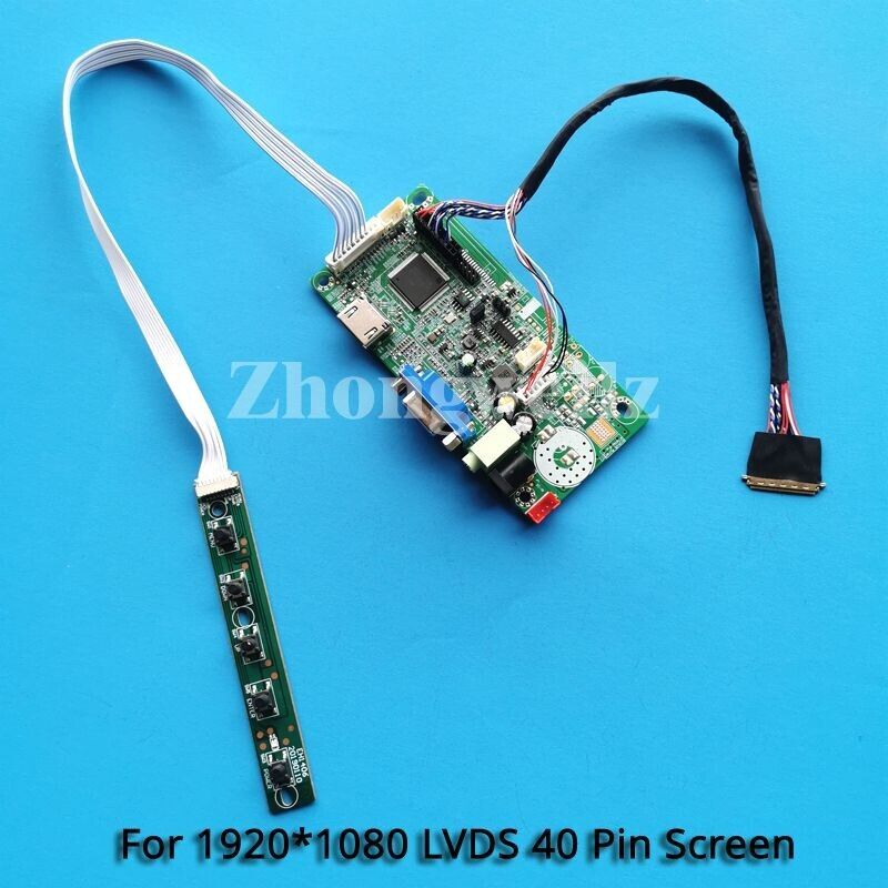For B173HW01 V0/V1/V3/V5 HDMI+VGA 1920x1080 Laptop LVDS-40 Pin Controller Board 