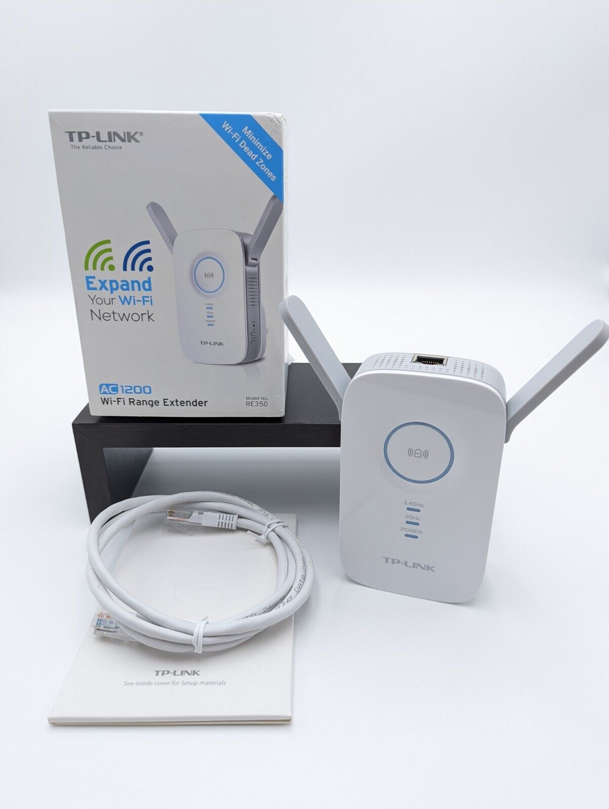 TP-Link AC1200 Wifi Range Extender Model RE350 1200mbps