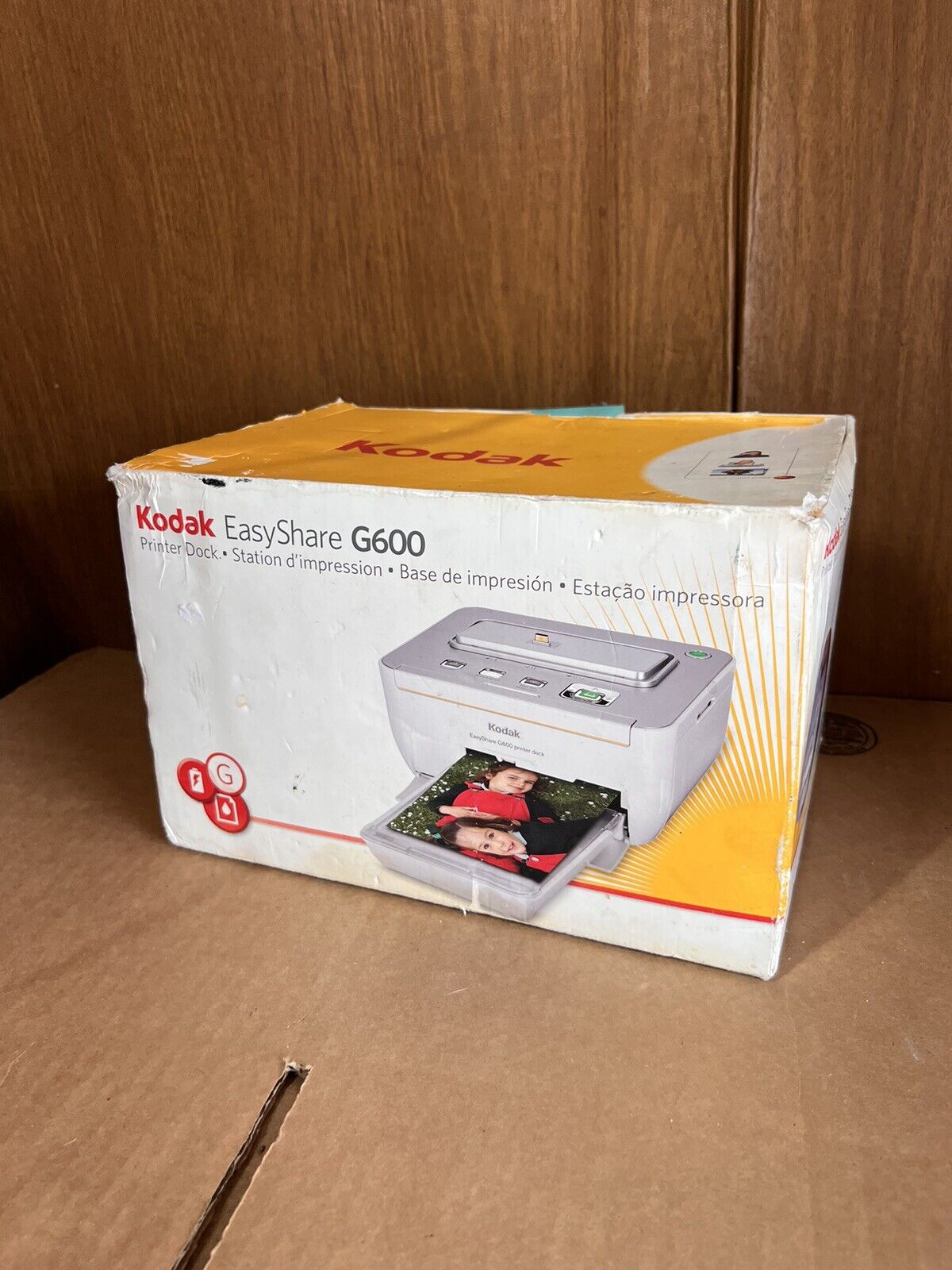 New Kodak EASYSHARE Dock G600 Digital Photo Thermal Printer