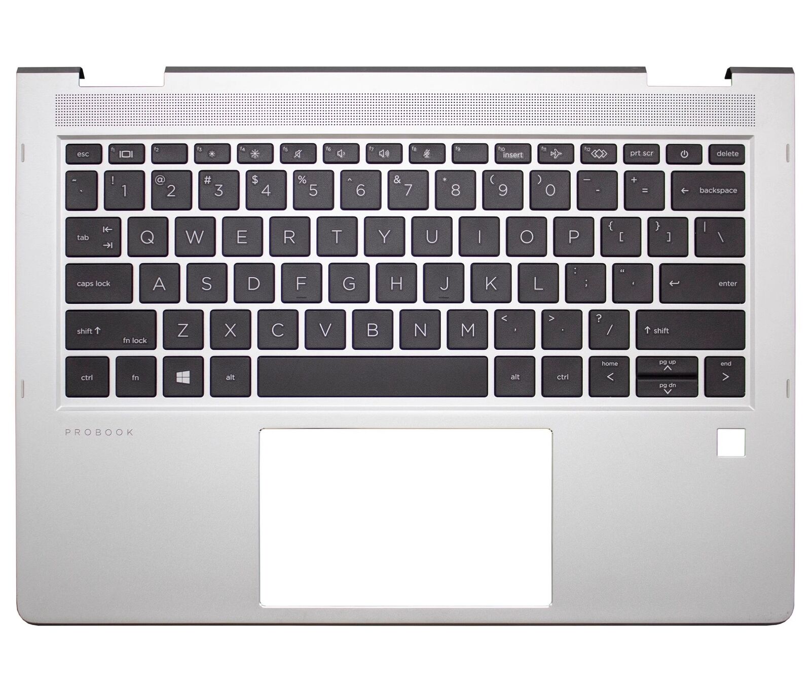 Laptop Palmrest Cover US Keyboard for HP Probook X360 430 435 G7 G8 Silver 