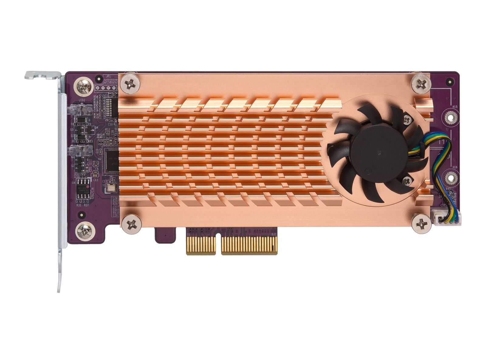 QNAP QM2-2S-220A Storage controller SATA low profile PCIe 2.0 x2 QM2-2S-220A