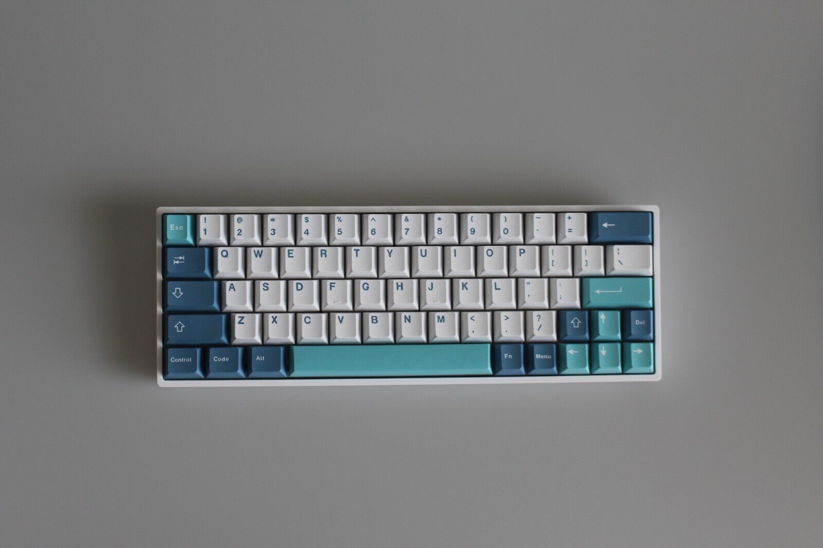 Custom 60% Wired Mechanical Keyboard--Arctic Keycaps  **NEW**