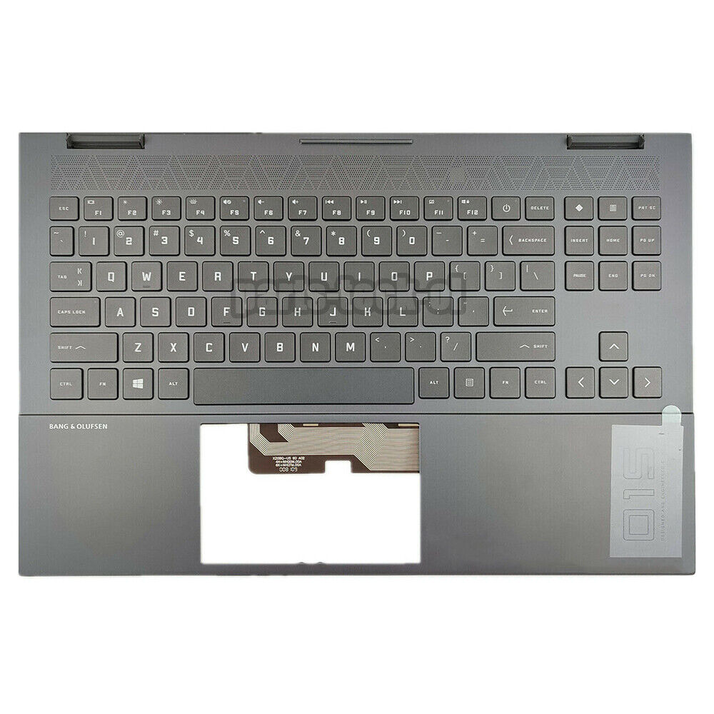 New For HP Omen 15-EN 15-EN0013 15-EK Palmrest Cover Backlit Keyboard M00666-001