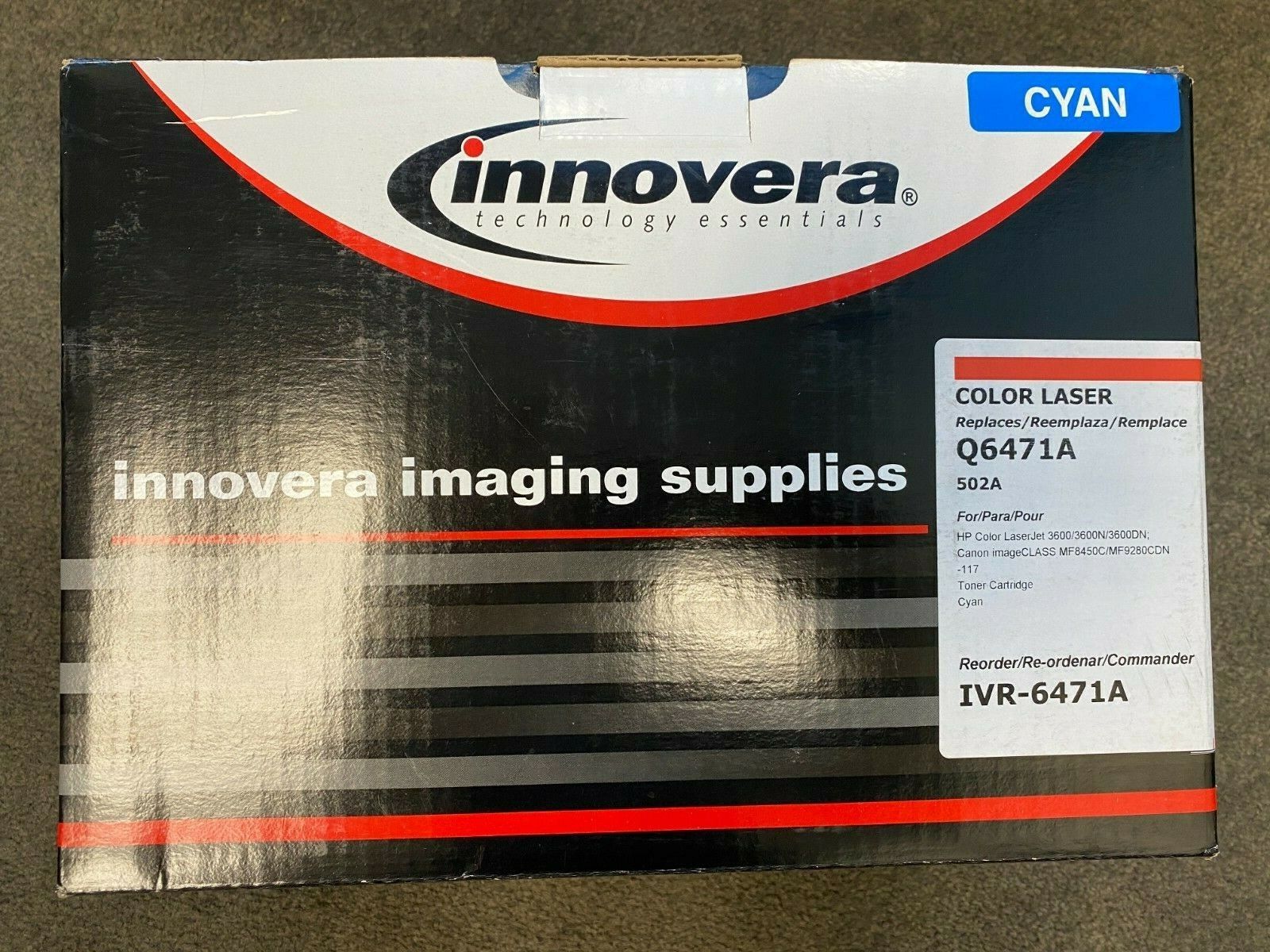 Innovera IVR-6471A Remanufactured Toner - Cyan
