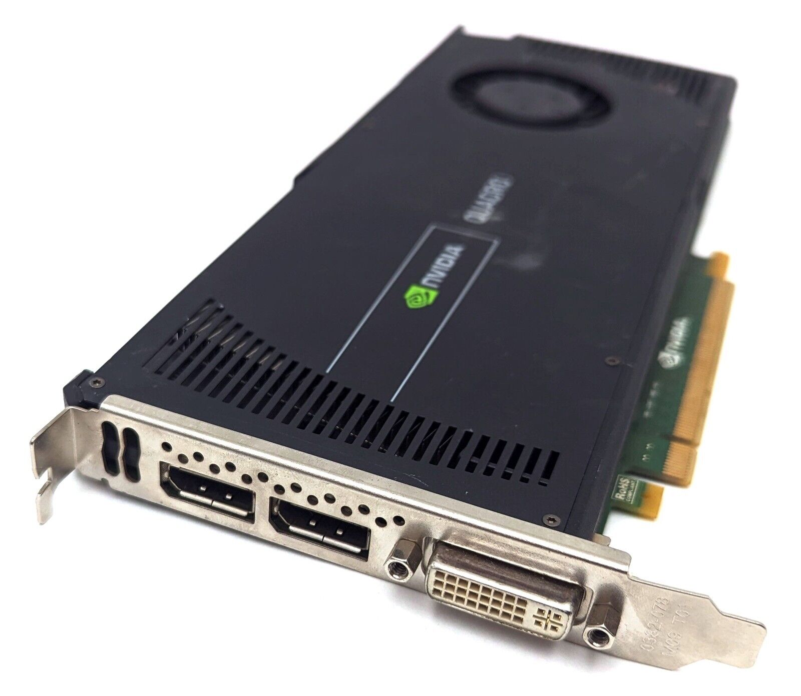 Dell NVIDIA Quadro 4000 2GB GDDR5 256-bit PCI Express 2.0x16 Video Card 06WTYT