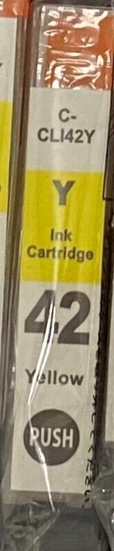 CLI-42Y Yellow Inkjet Cartridge 