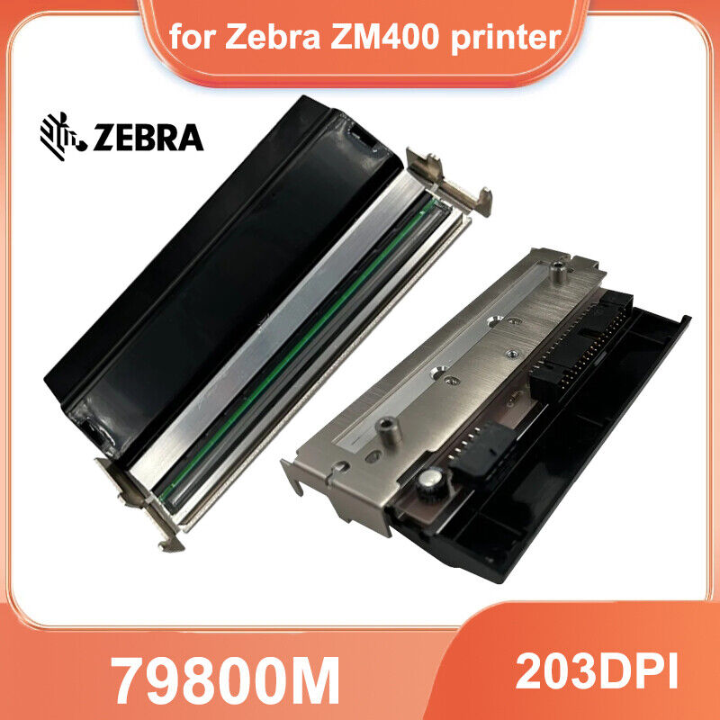 New Printhead for Zebra ZM400 203dpi 79800M Thermal Label Barcode Printer