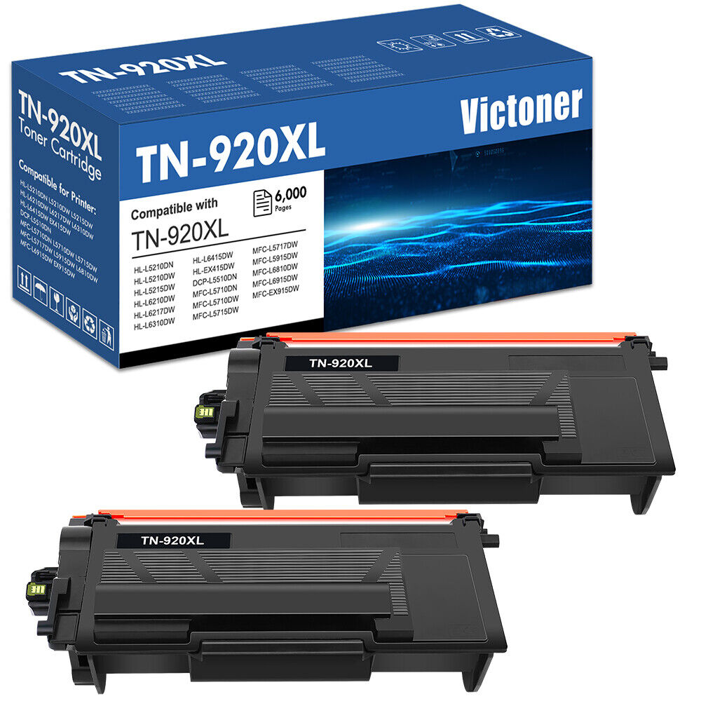 Hi-Yield TN920XL TN920 Toner Cartridge Compatible for Brother HL-L5210DN L6210DW