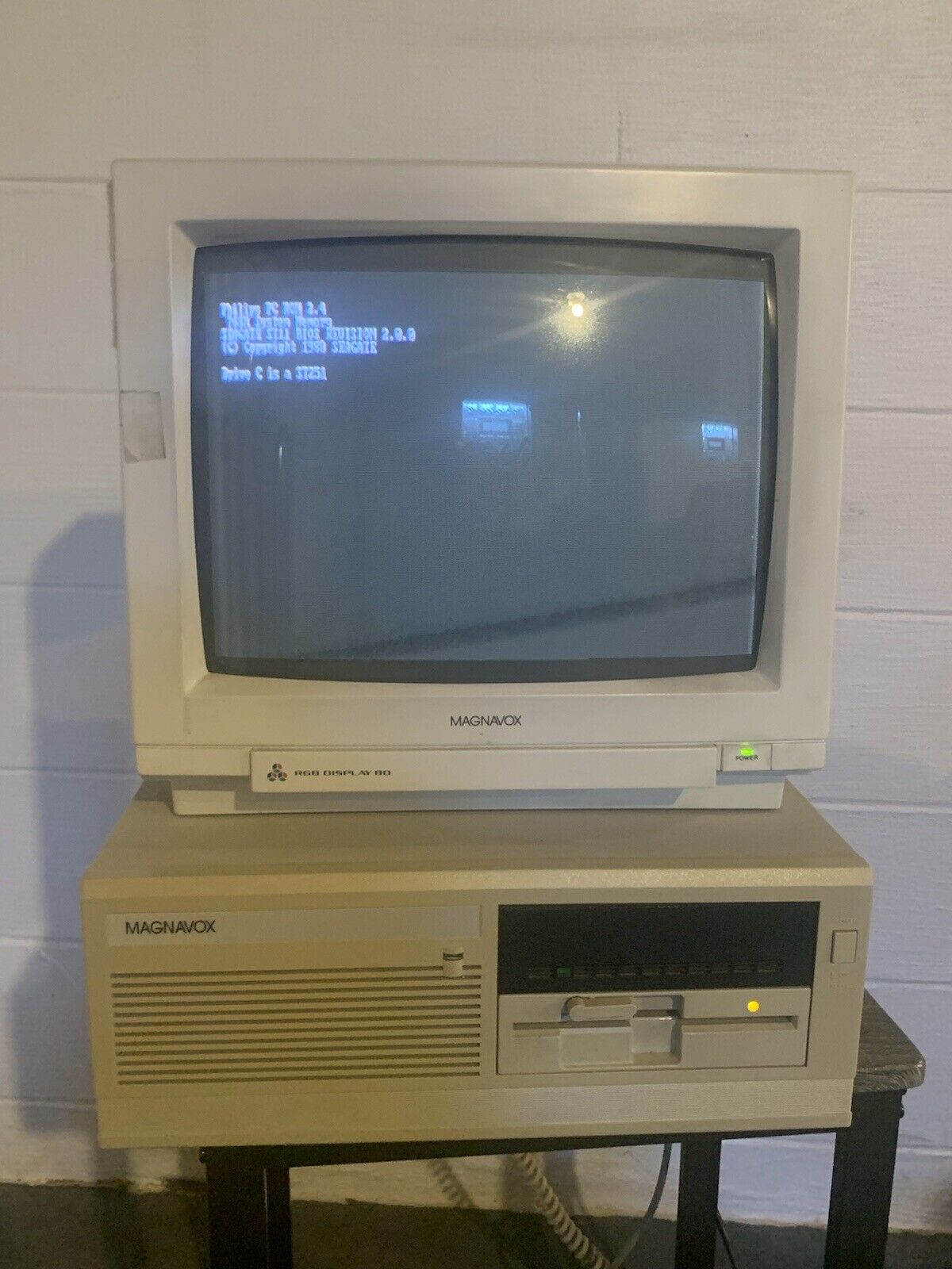 Vintage Magnavox Computer