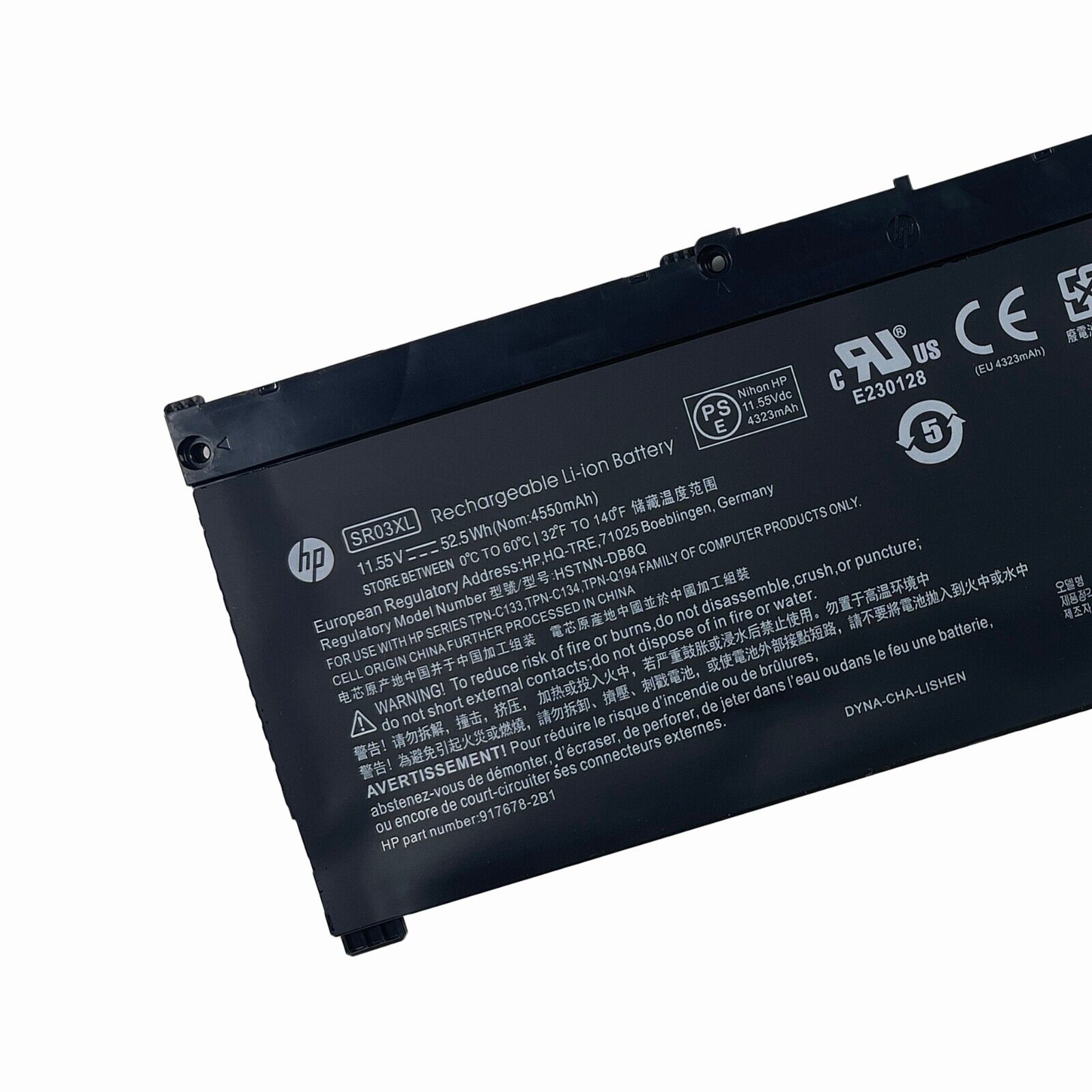 NEW OEM 52.5Wh SR03XL Battery For HP Envy 15-CP 15-CN 17-BW HP 15-cx L08855-855