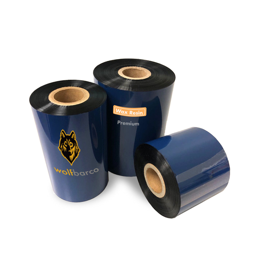 24 Roll (1 case) 4.33x1476 110mmx450m  Premium Wax/Resin Thermal Transfer Ribbon