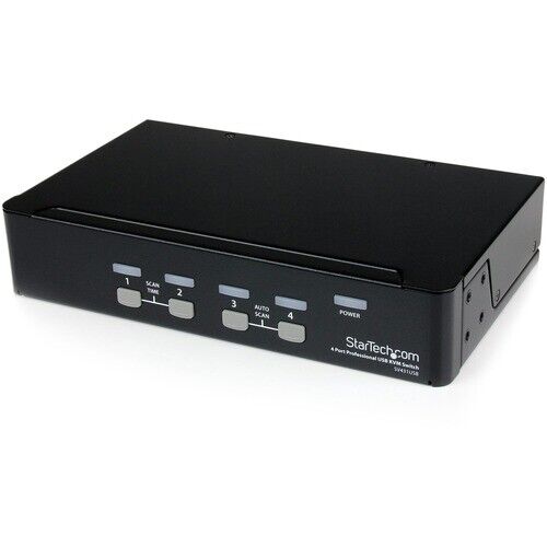 Startech StarView SV431USB - KVM switch - USB - 4 ports - 1 local user - USB - 1