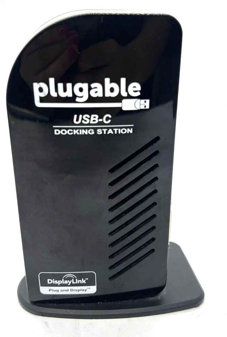 Plugable USB Type-C Triple Display Docking Station UD-ULTCDL W/o Power Supply