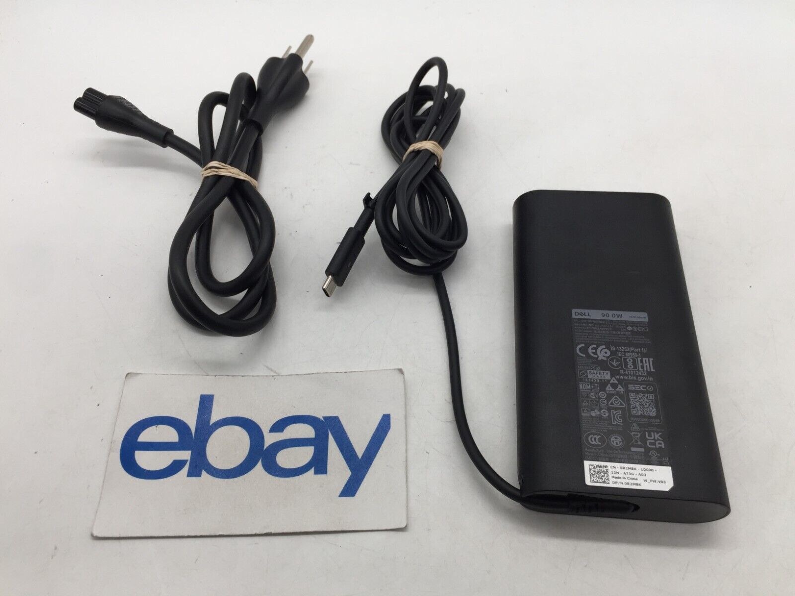 Dell Thunderbolt 3 USB-C Type C Adapter Charger LA90PM170 90W FREE S/H
