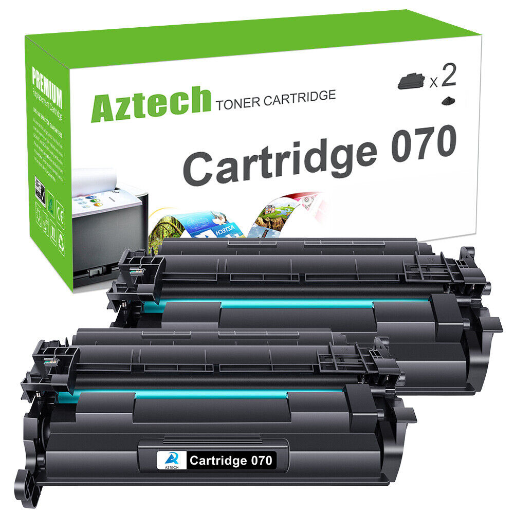 2 Pack 070 WITH CHIP Toner Compatible for Canon imageClass MF461 MF467dw LBP247