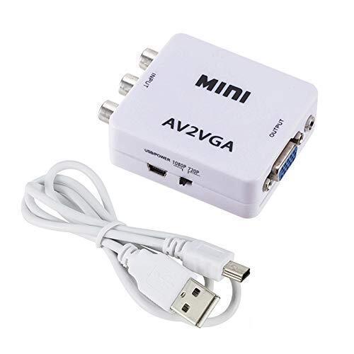 AV to VGA, VGA to AV, HDMI to VGA, VGA to HDMI 3.5mm Audio to PC HDTV Converter