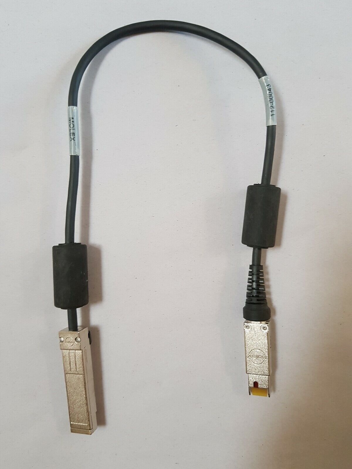 NetApp Molex 112-00043 73929-4007 FSP to HSSDC2 Fiber Optic Cable