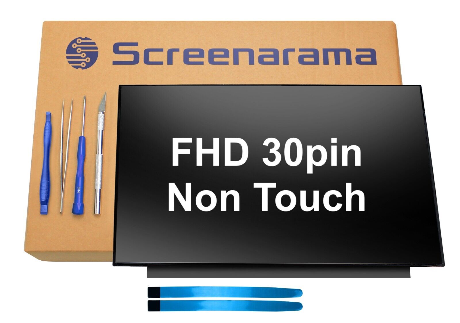 HP L71938-001 for 15-EC FHD 1080p 30pin LED LCD Screen + Tools SCREENARAMA FAST