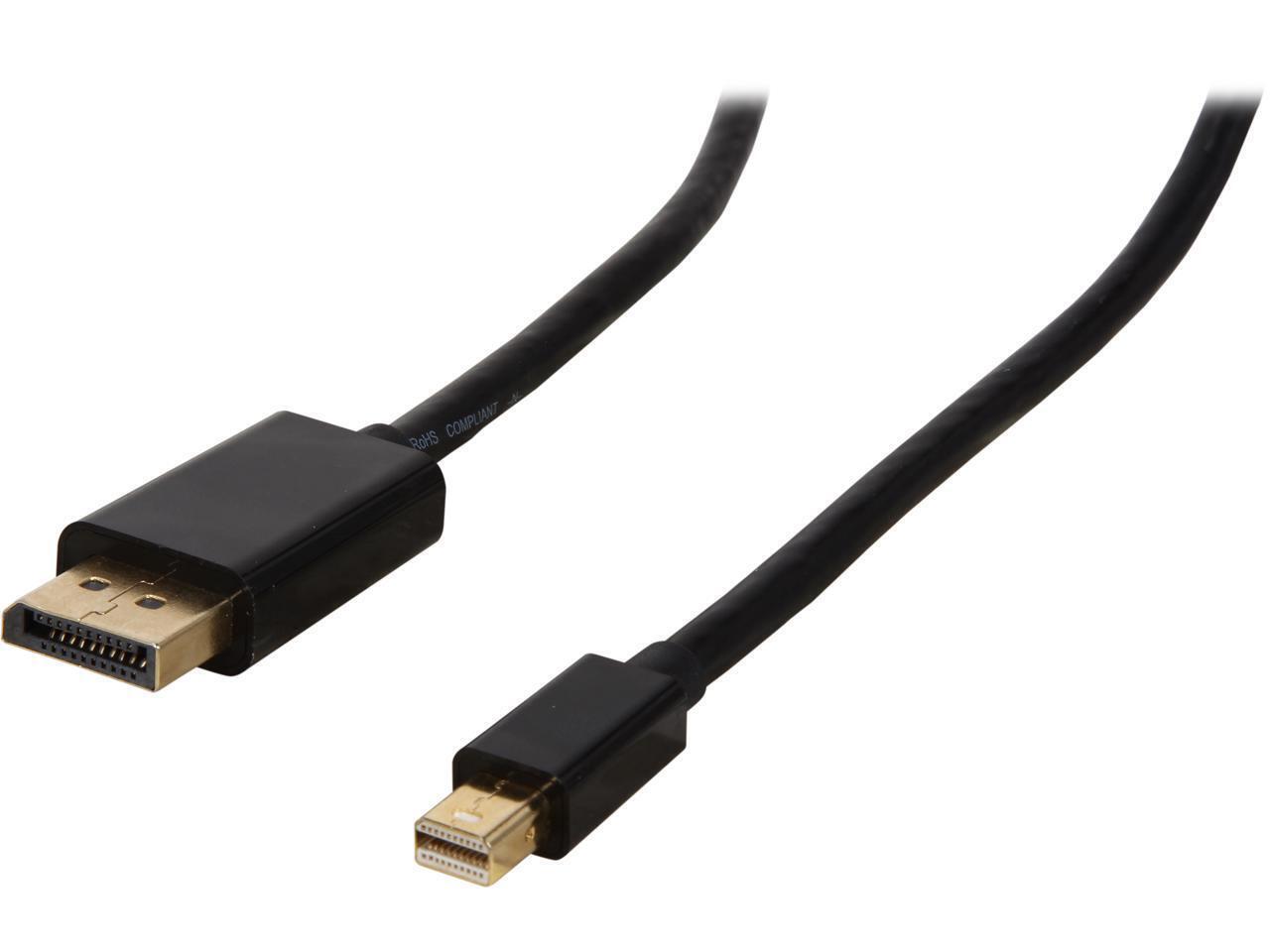 StarTech.com Model MDP2DPMM4M Mini DisplayPort to DisplayPort Adapter Cable Male