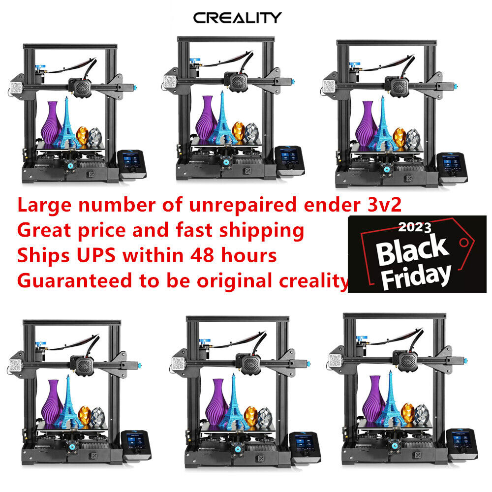 2/3/4/5/8/10 PCS Unrepair Official Creality Ender 3V2 3D Printer LOT US SHIP