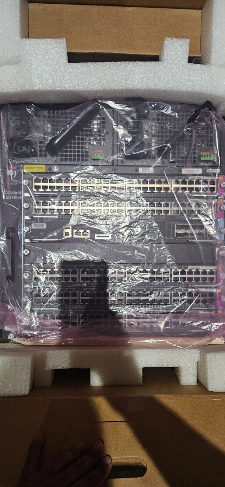 Cisco  Catalyst (WS-C4507R+E) Rack-Mountable Switch with 5x 4748poe 2xPS 6000ACV