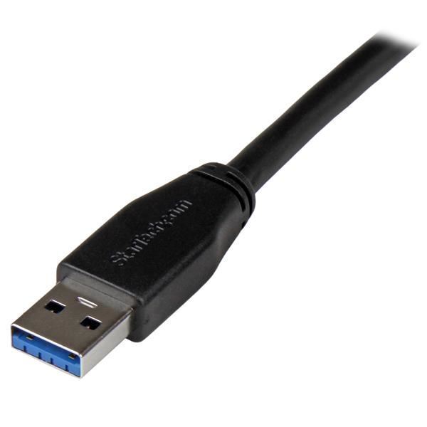 StarTech.com Active USB 3.0 USB-A to USB-B Cable - M/M - 10m (30ft) (USB3SAB10M)
