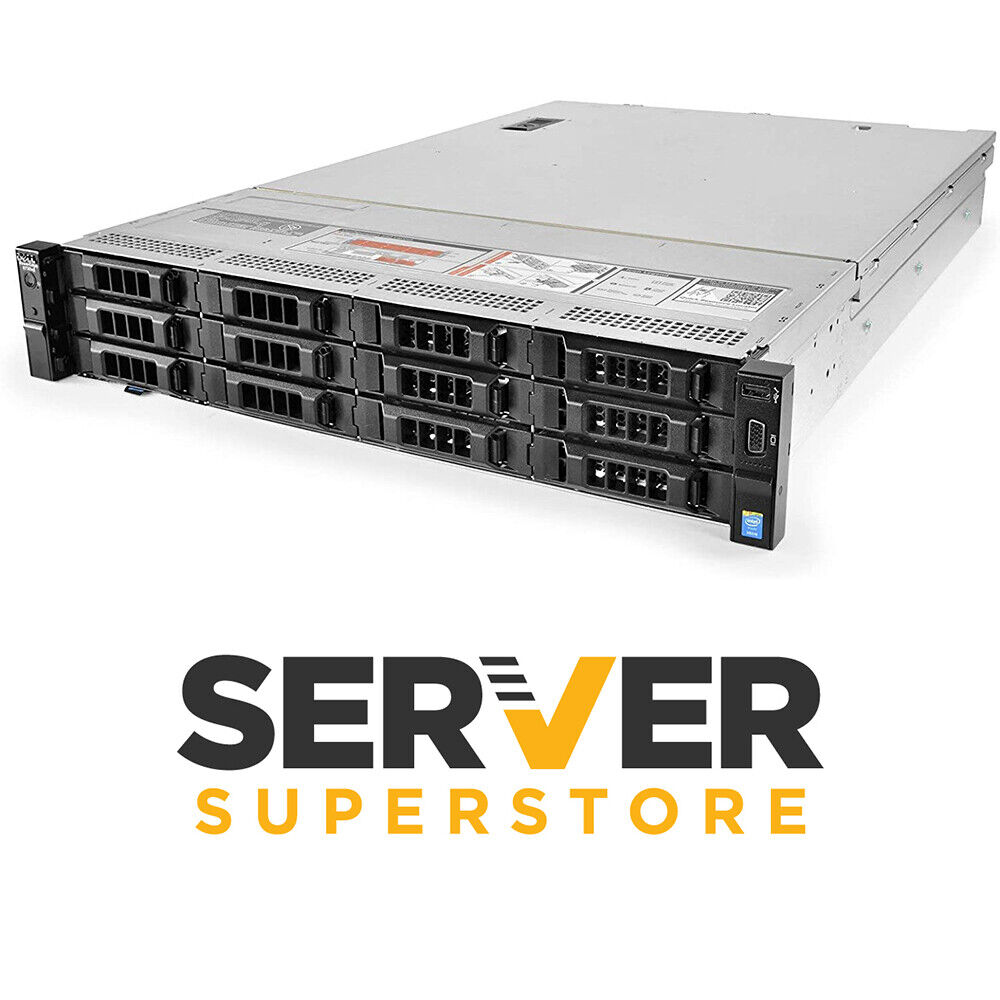 Dell PowerEdge R730XD Server 2x E5-2640 V4 = 20 Cores H730 32GB RAM 2x 3TB SAS