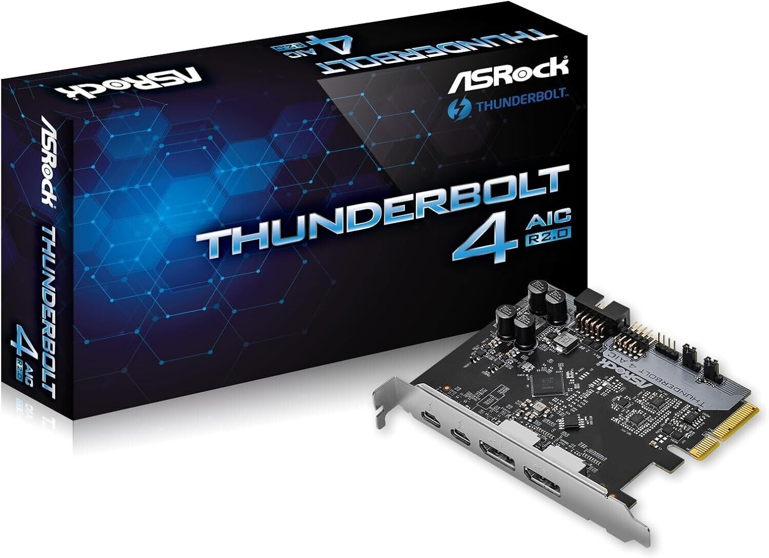ASRock Thunderbolt 4 Expansion Board Intel 500 Series Motherboard Thunderbolt 4