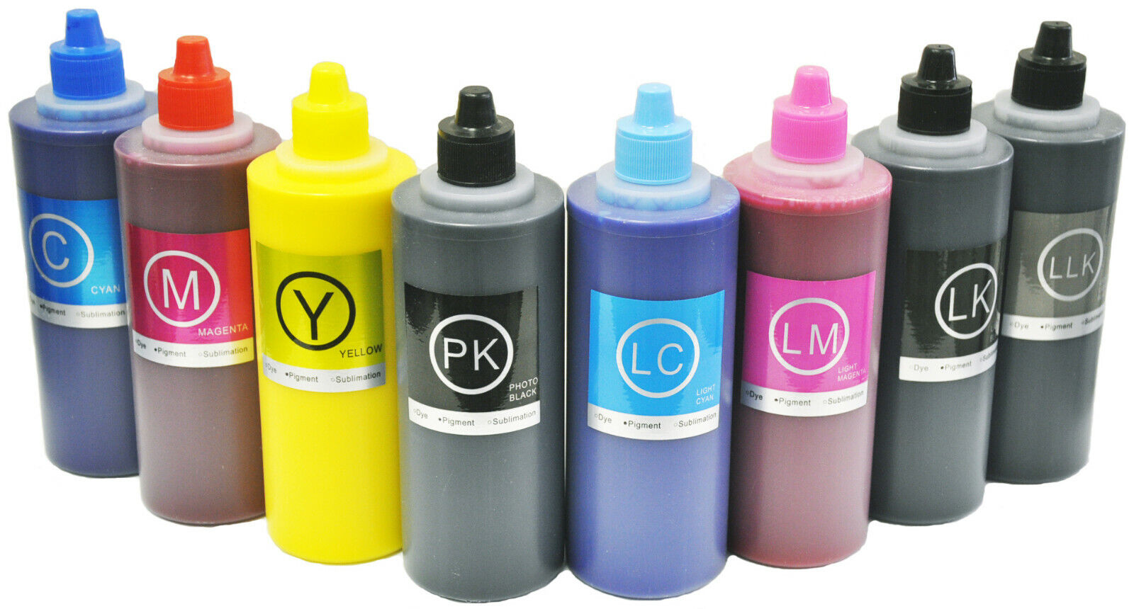 8x100ml UltraChrome K3 Pigment Compatible Ink for Pro 3800 4800 7800 9800