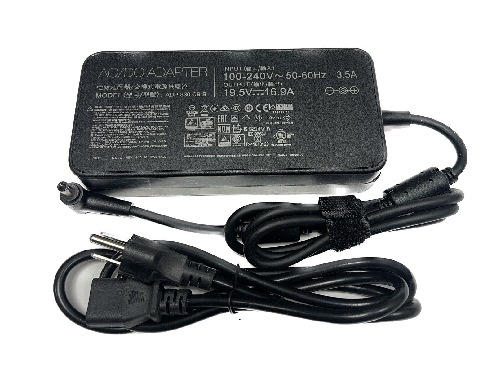 330w AC Charger/Adapter for Asus ROG Strix G18 SCAR 16 17 18 G634JY 3.7*6.0mm