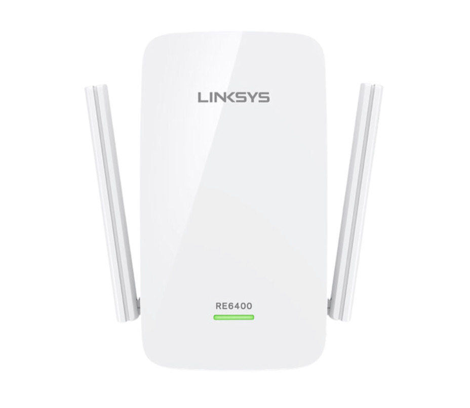 Linksys RE6400 Wireless WiFi Extender AC1200 Dual Band Repeater Signal Booster