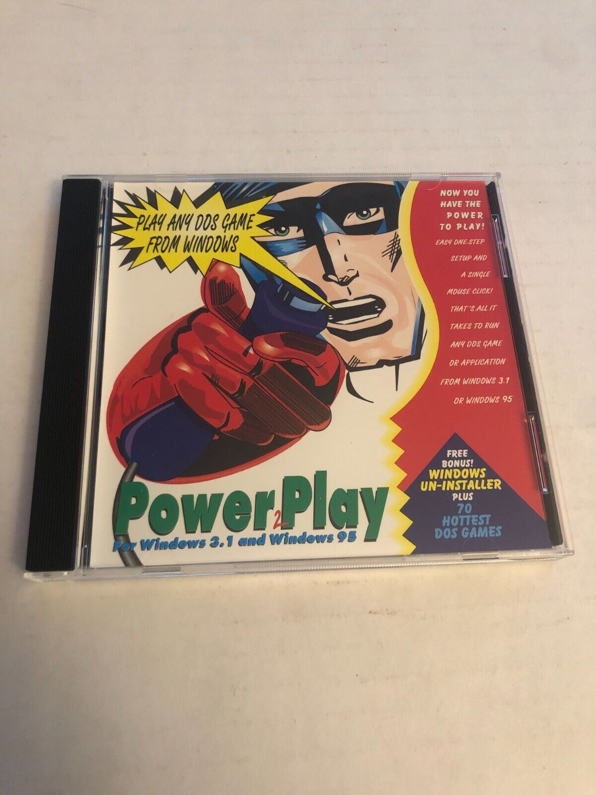 Power Play 2 for Windows 3.1 & 95 (Play Any DOS Game From Windows) PC CD-ROM