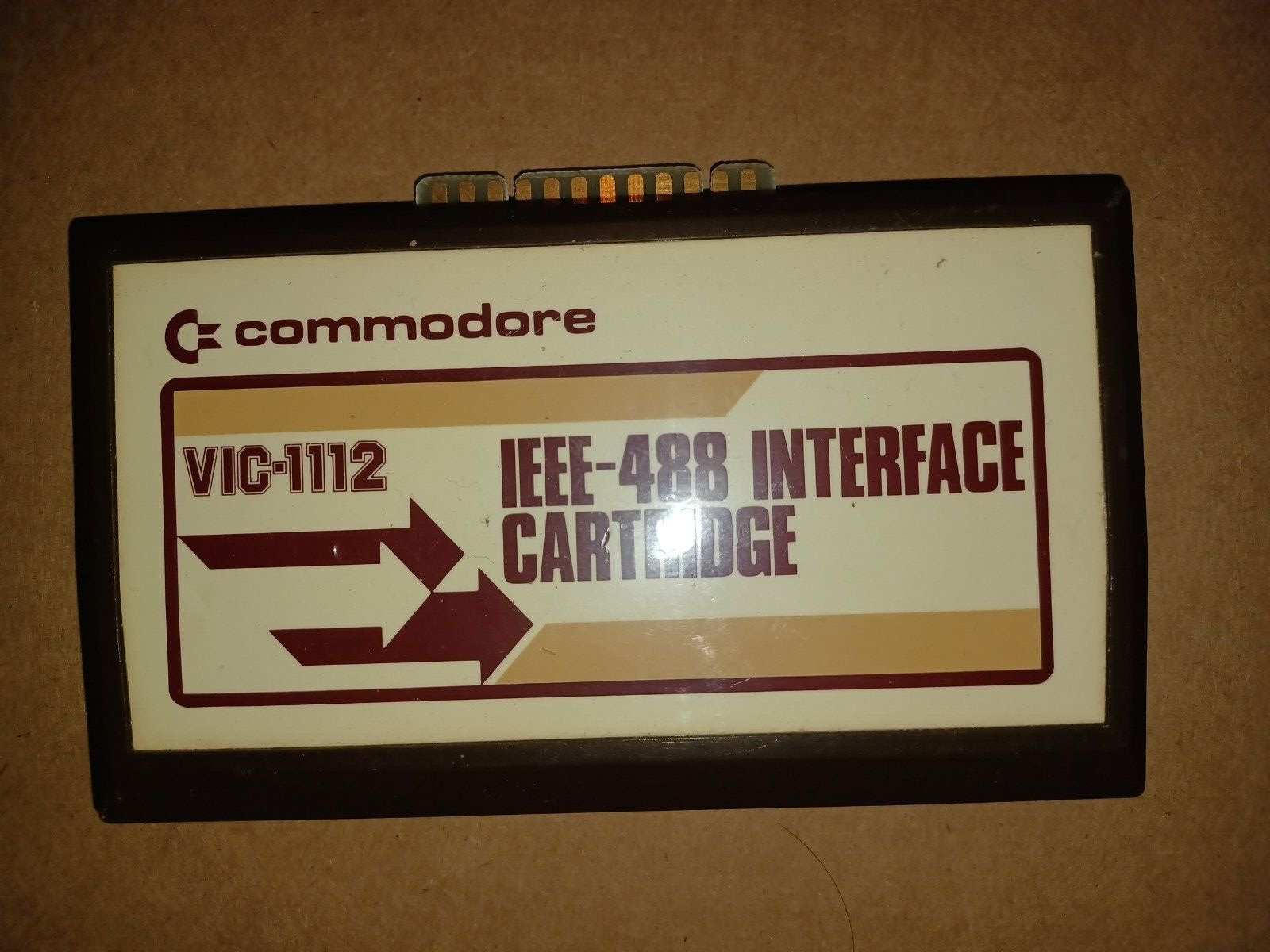 ULTRA RARE Commodore VIC 20 VIC 1112 IEEE 488 interface cartridge