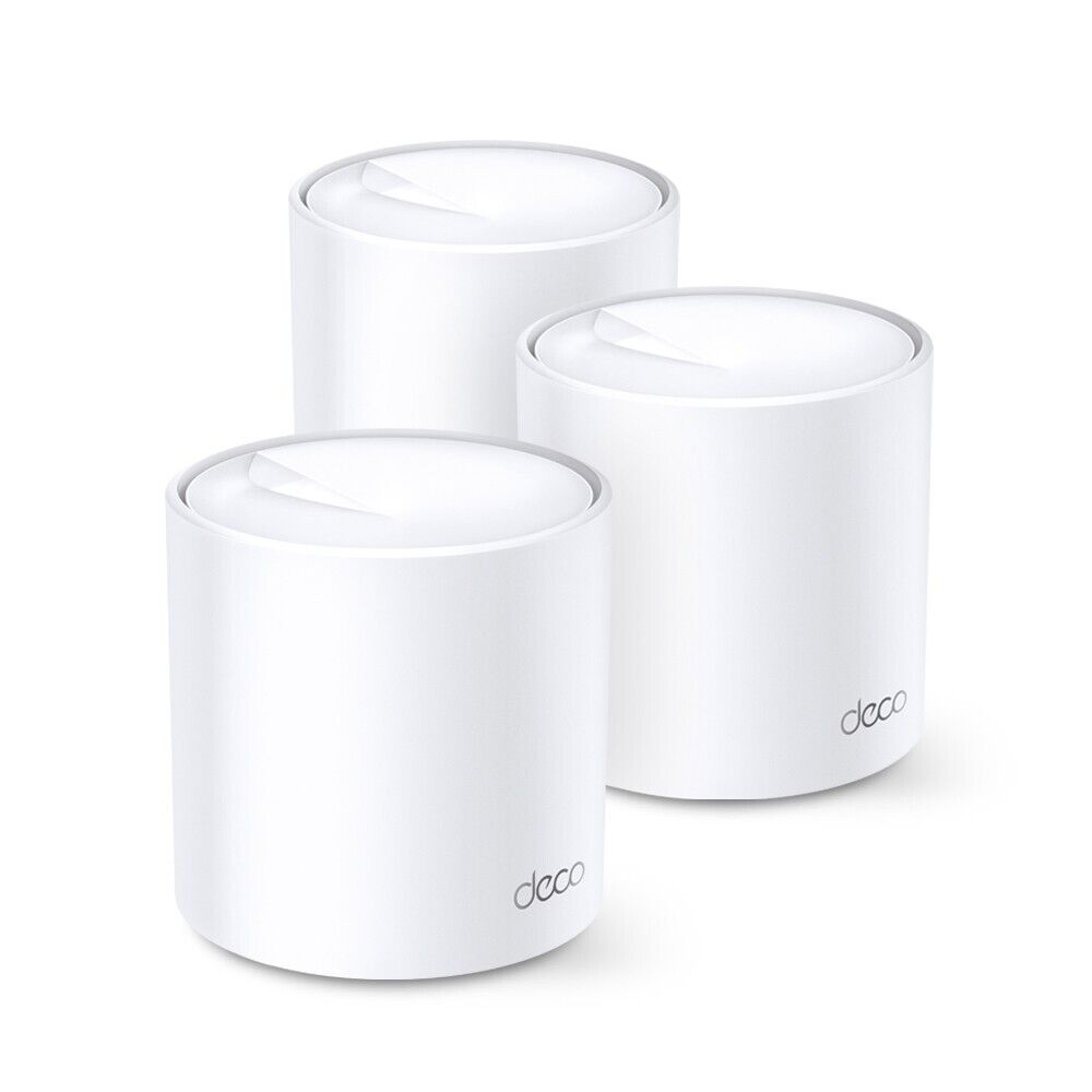 TP-Link - Deco X4300 Pro(3-pack) Dual-Band Wi-Fi 6 Mesh Wi-Fi System AX4300