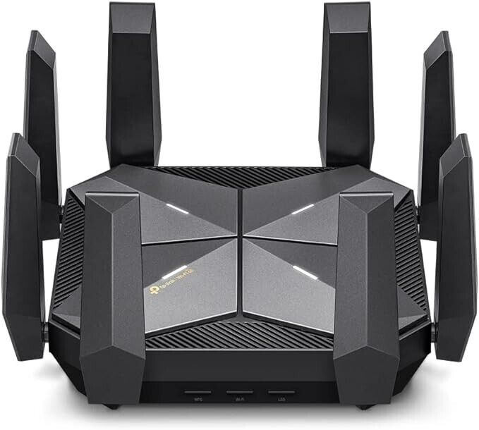 TP-Link AXE16000 Quad-Band WiFi 6E Router (Archer AXE300) - Dual 10Gb Ports Wire