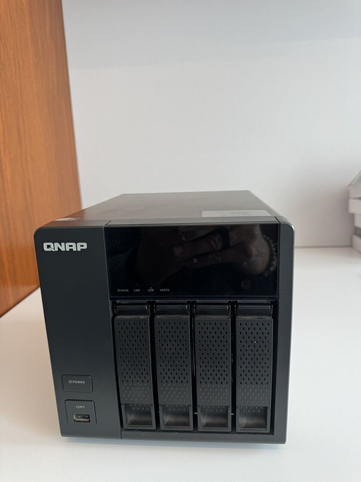 QNAP TS-469L NAS with 4 x 3TB WD HDDs