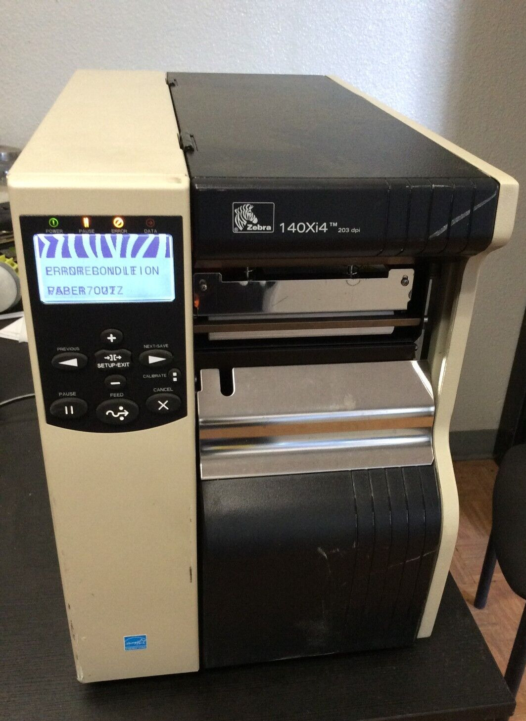 Zebra 140xi4 Thermal Label Printer [For Parts]