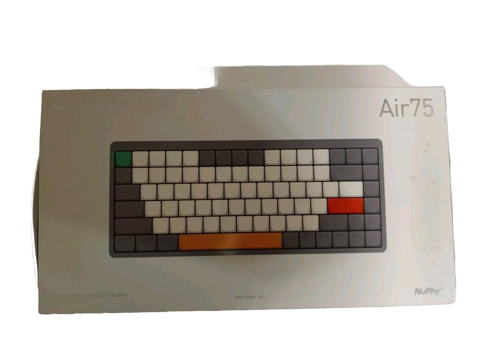 nuphy Air75 V2 Portable Mechanical Keyboard Wireless Keyboard