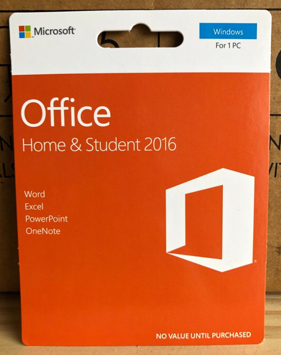 Brand New Microsoft Office Home & Student 2016 (Windows for 1 PC) PKC