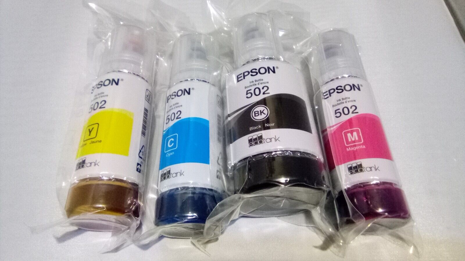 Epson 502 Inks Four Colors 